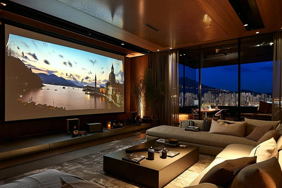 home projector theater